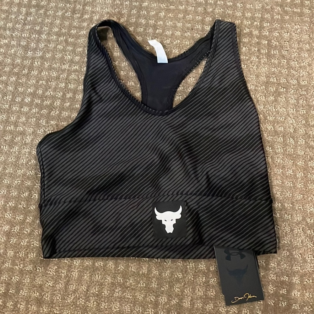 Project Rock compression sports bra